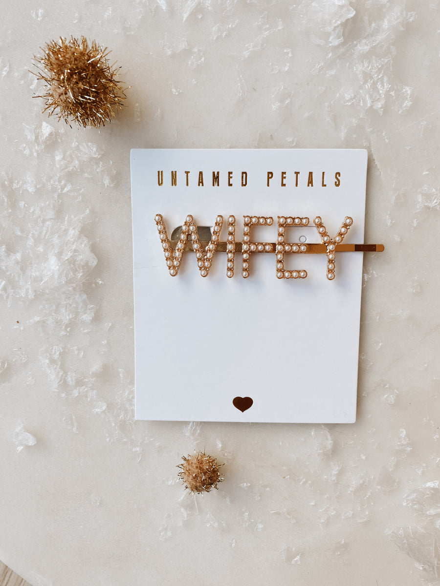 WIFEY Pearl Bobby - SAMPLE SALE