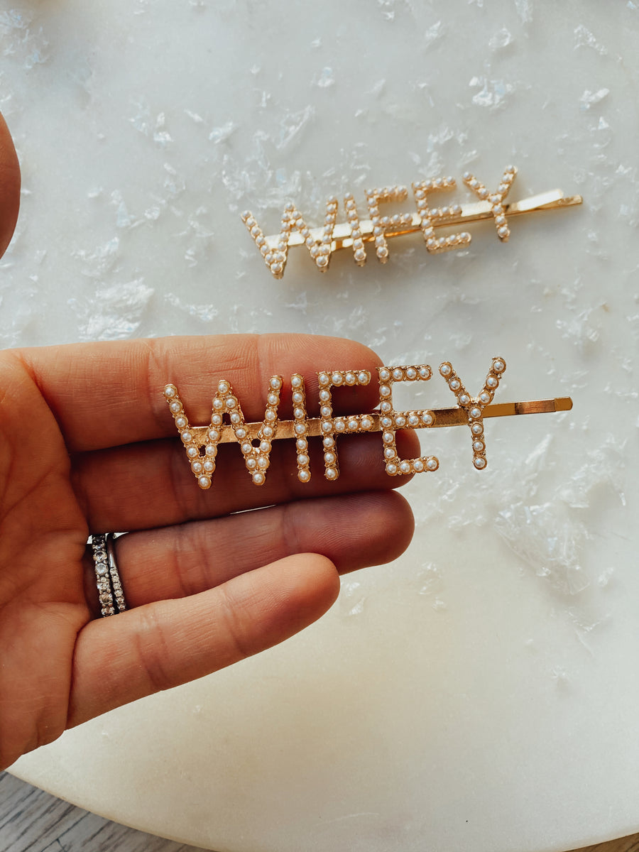 WIFEY Pearl Bobby - SAMPLE SALE