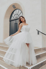 Isabella Pearl Gown - Ivory