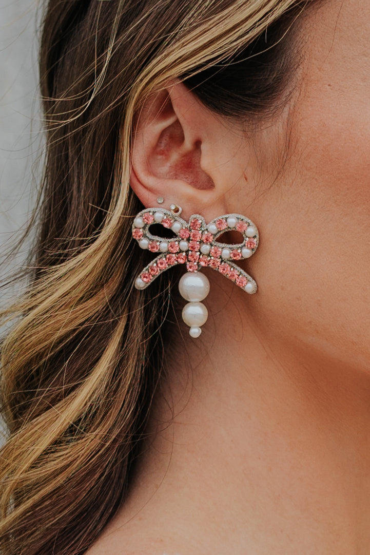 Jennifer Bow Earring – Untamed Petals