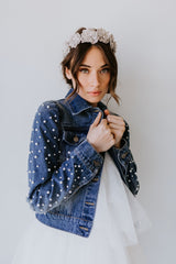 Laura Puff Pearl Sleeve Jacket - SAMPLE SALE