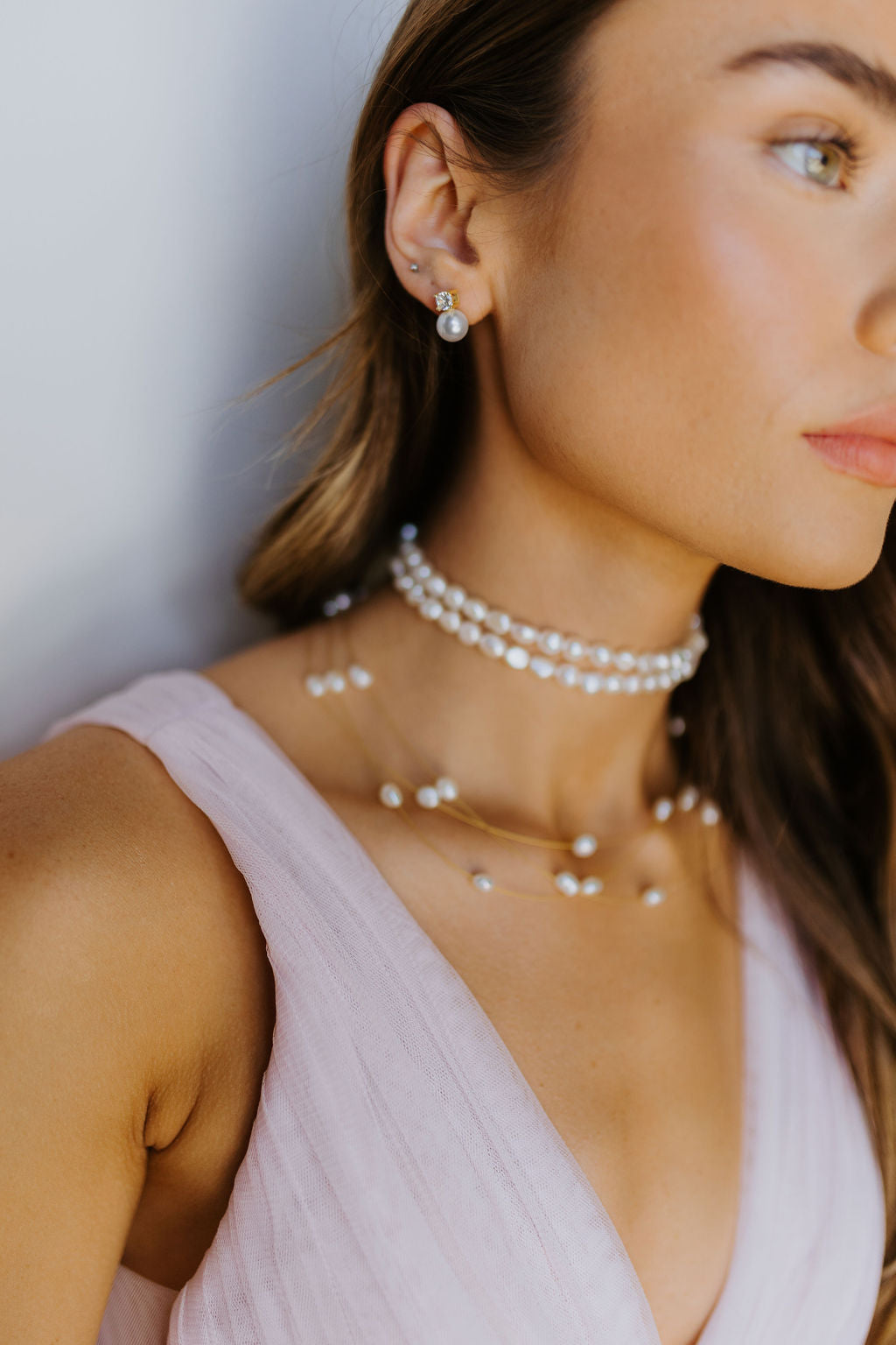 【Praying】24fw HAIR CHOKER Jax Pearl Hair Wrap – Untamed Petals