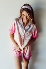 Pajama Party Satin PJ Set - SAMPLE SALE