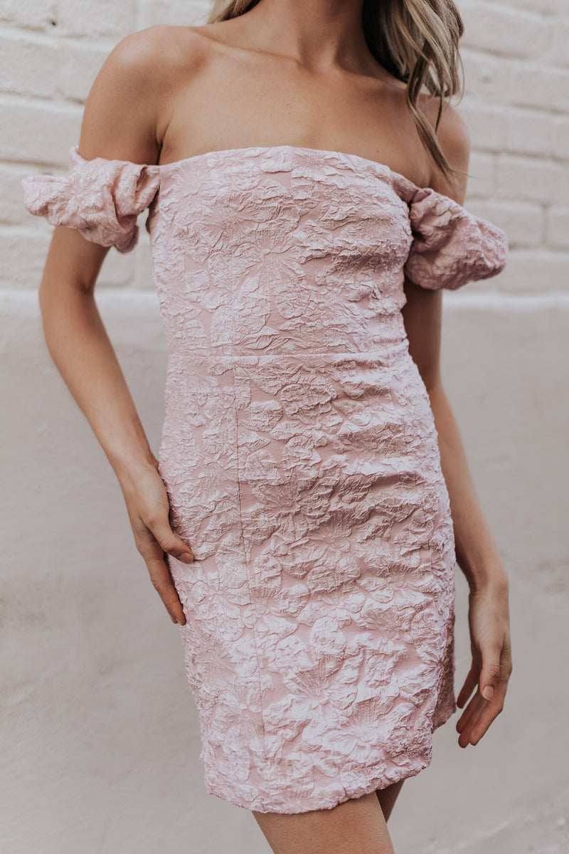 Raina Dress - Blush - SAMPLE SALE