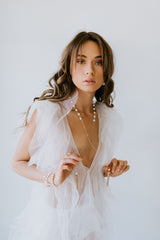 Timeless Pearl Lariat Necklace