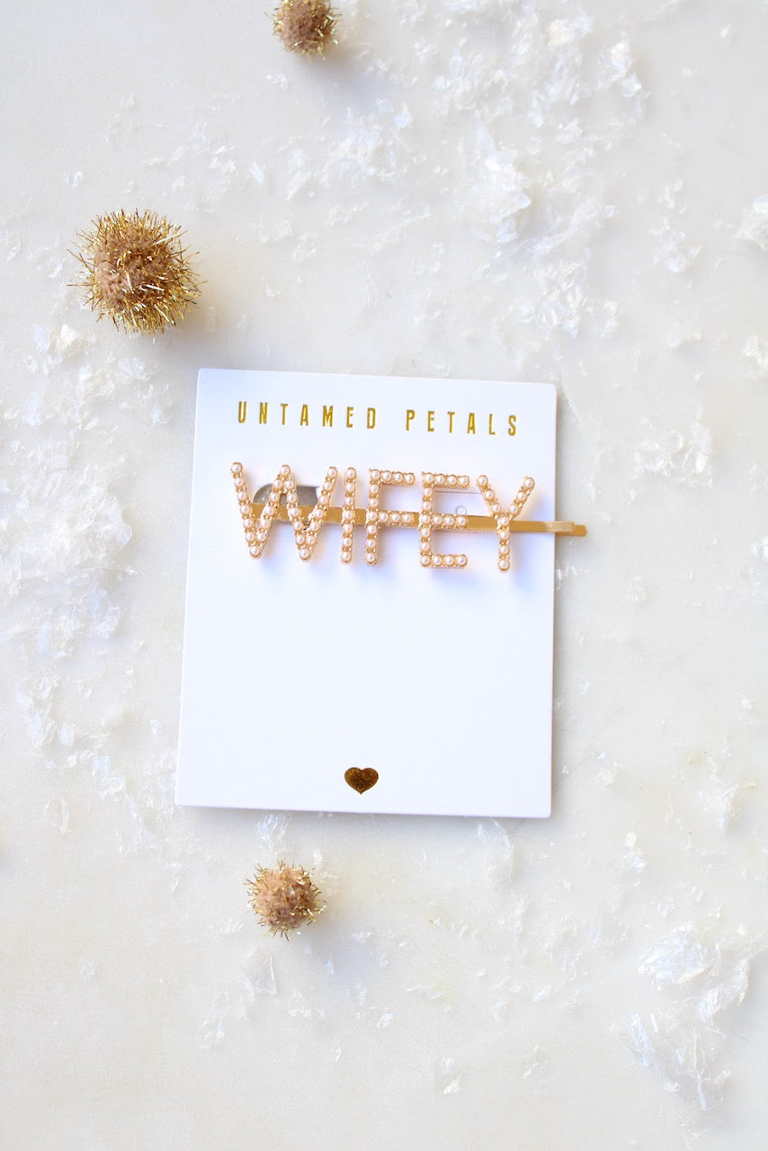 WIFEY Pearl Bobby - SAMPLE SALE