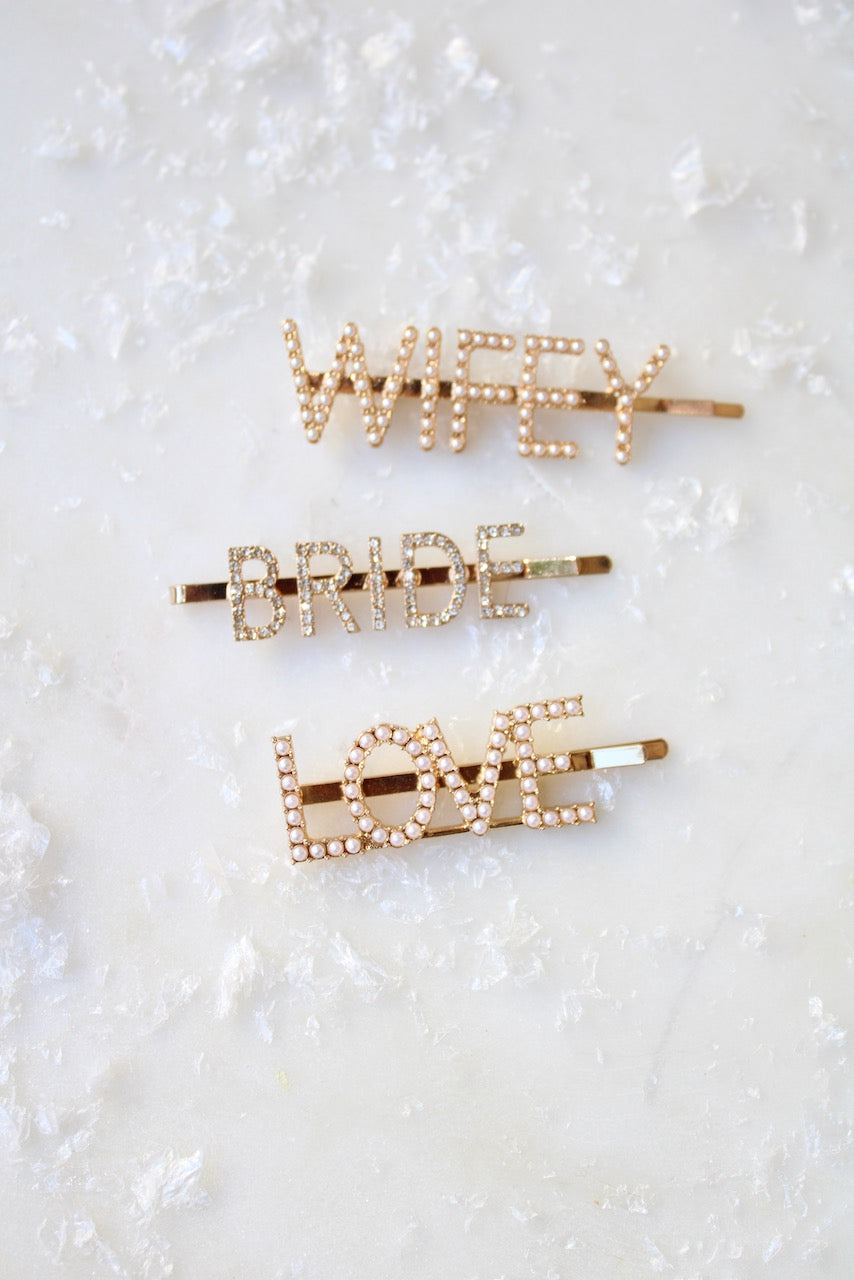 WIFEY Pearl Bobby - SAMPLE SALE